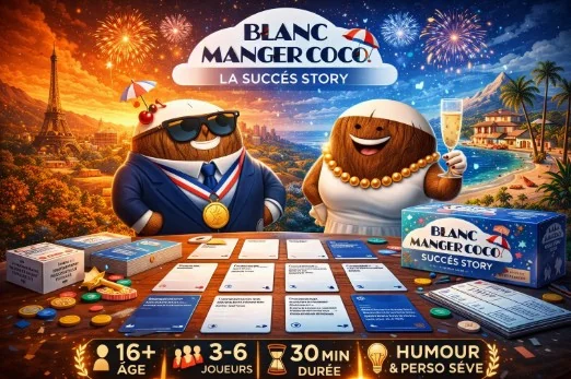 Retour sur l'impressionnante Sucess Story du jeu Blanc Manger Coco
